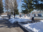 Сегодня мысковчане приняли активное участие во Всекузбасском субботнике
