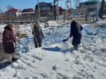 Сегодня мысковчане приняли активное участие во Всекузбасском субботнике
