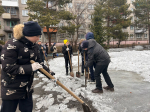 Сегодня, 4 апреля, мысковчане активно вышли на Всекузбасский субботник, посвященный 80-летию Победы в Великой Отечественной войне